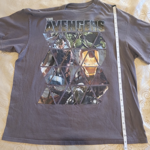 MAD Engine Gray Avengers Short Sleeve Tee - Picture 4 of 6